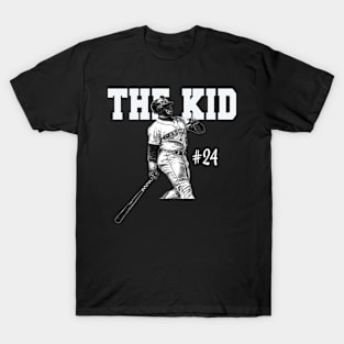 Ken Griffey Jr The Kid Basketball Legend Signature Vintage Retro 80s 90s Bootleg T-Shirt